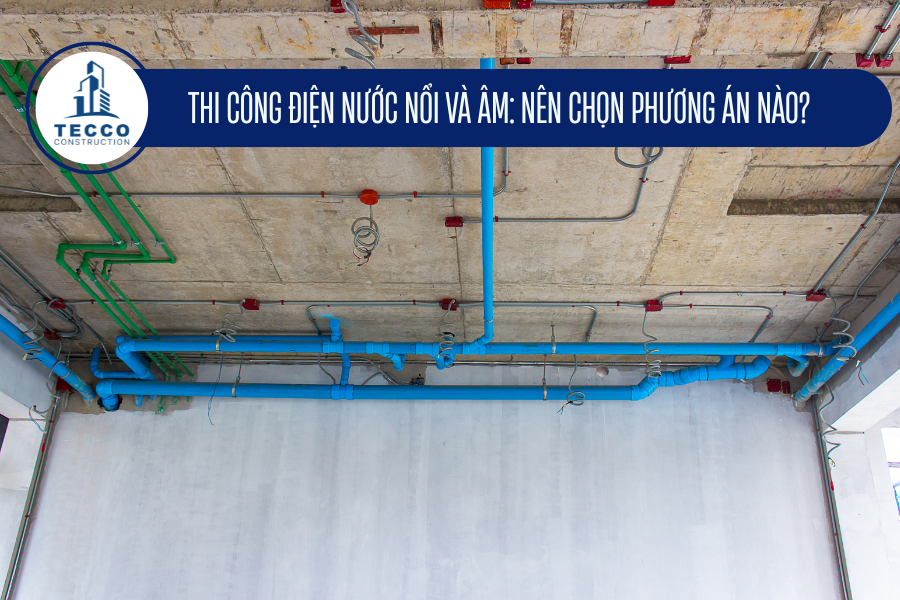 thi công điện nước
